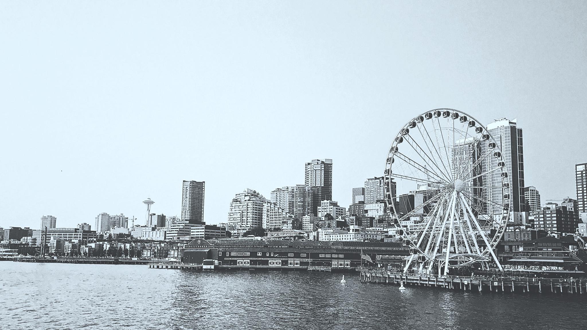 The Seattle waterfront